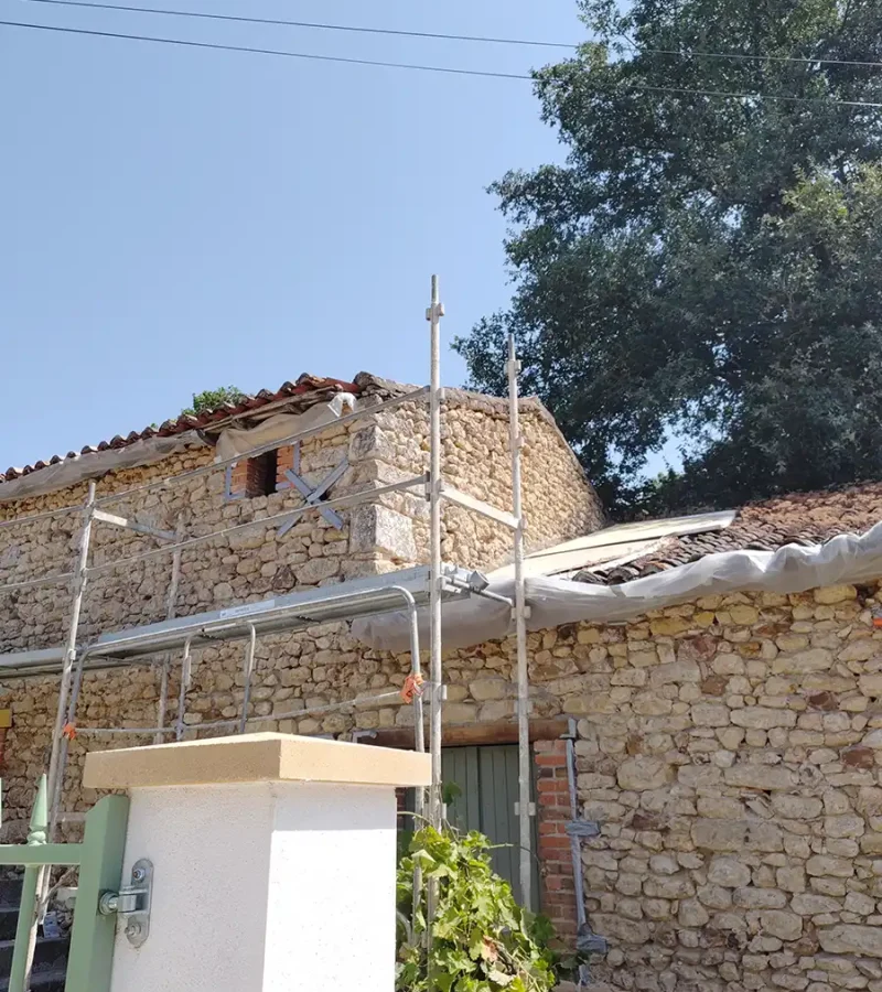 Travaux de ravalement de façades à Thouars