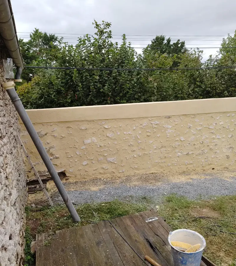 Travaux de ravalement de façades à Thouars