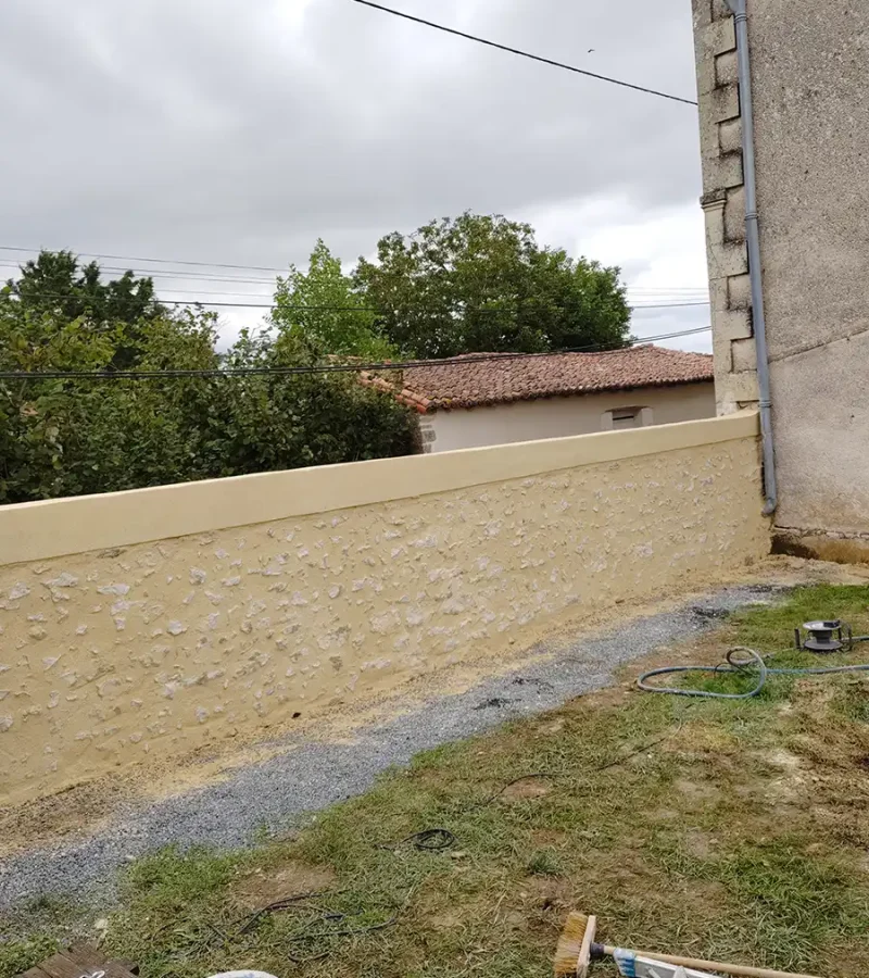Travaux de ravalement de façades à Thouars