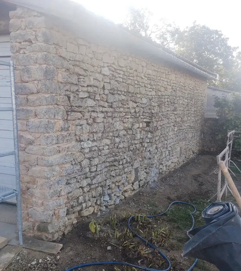 Travaux de ravalement de façades à Thouars